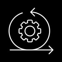 werkstroom vector pictogram