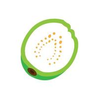 guava icoon illustratie vector