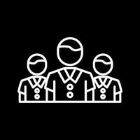 team vector pictogram