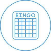 bingo vector icoon