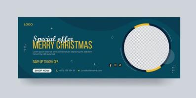 vrolijk Kerstmis speciaal aanbod uitverkoop Kerstmis vakantie advertentie Promotie Kerstmis banier sjabloon vector