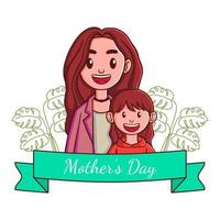 moederdag illustratie vector