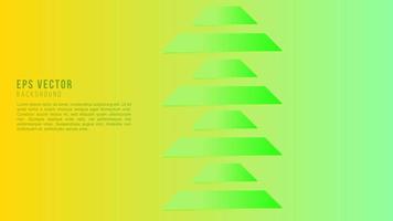 groente, geel vector abstract achtergrond. helling abstract illustratie met wazig kleuren