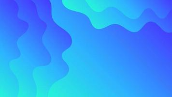 abstract achtergrond in papier besnoeiing stijl. 3d behang met besnoeiing uit diep golven modern omslag. blauw kleur lagen met glad schaduw papercut kunst. vector kaart illustratie, origami meetkundig vormen