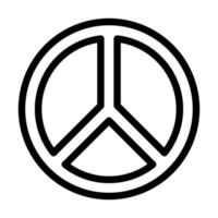 vrede icoon ontwerp vector