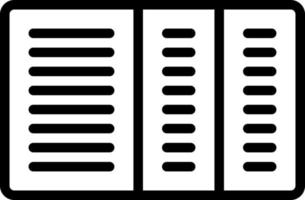 lijnpictogram voor cumulatief vector