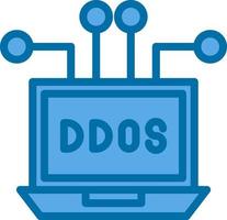 ddos vector icoon ontwerp