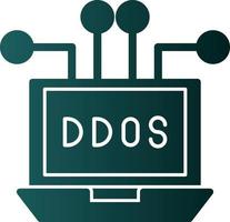 ddos vector icoon ontwerp