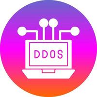 ddos vector icoon ontwerp