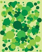 groen cirkel patroon, abstract achtergrond, vector pro, abstract kunst