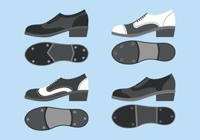 Tap schoenen Vector Set