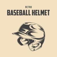 retro basketbal helm vector voorraad illustratie