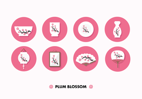 Gratis Plum Bloesem Vector