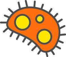 bacteriën vector icon