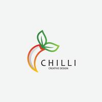 chili ontwerp kleur icoon kleurrijk vector