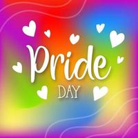 happy pride day social media post ontwerp vector