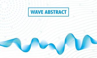 abstracte golvende achtergrond vector