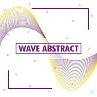 abstracte golvende achtergrond vector