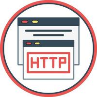 http vector icoon ontwerp