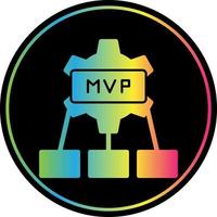 mvp vector icoon ontwerp