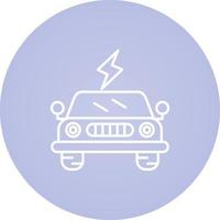 elektrische auto vector icon