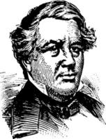 millard filmore, wijnoogst illustratie vector