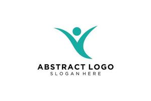 vector abstract mensen en familie logo verzameling, mensen pictogrammen, Gezondheid logo sjabloon, zorg symbool.