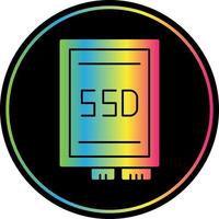 ssd kaart vector icoon ontwerp