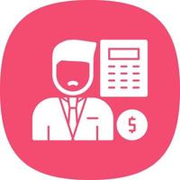 accountant vector icoon ontwerp