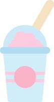 milkshake vector icoon ontwerp