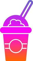 milkshake vector icoon ontwerp