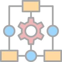 workflow werkwijze vector icoon ontwerp