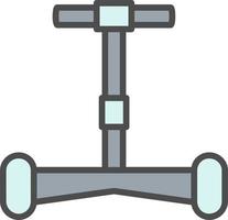 hoverboard vector pictogram