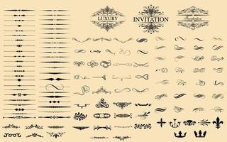 Vector decorative elements