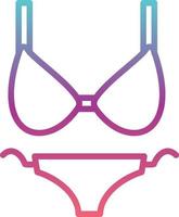 bikini vector icoon