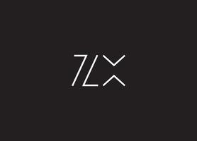 zx logo ontwerp vector