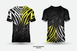 fantastisch golvend Jersey ontwerp geschikt voor sport, racen, voetbal, gaming en e sport- vector