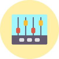 bedieningspaneel vector pictogram