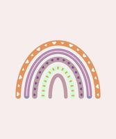 modieus regenbogen vector illustraties