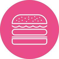 Hamburger vector icoon