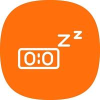 snooze vector icoon ontwerp