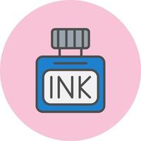 inkt fles vector icoon