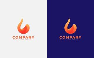 helling brand bedrijf logo modern stijl 3d vector illustratie