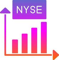 nyse vector icoon ontwerp