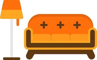 sofa vector icoon ontwerp