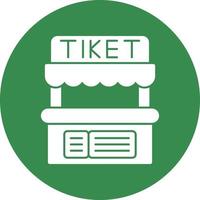 ticket kantoor vector icoon ontwerp