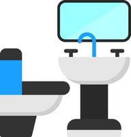 toilet vector icoon ontwerp