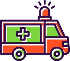 ambulance vector icoon ontwerp