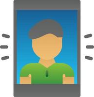 selfie vector icoon ontwerp