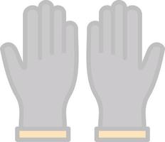 hand- handschoenen vector icoon ontwerp